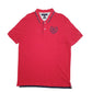 Mens Red Tommy Hilfiger Crest Short Sleeve Polo Shirt