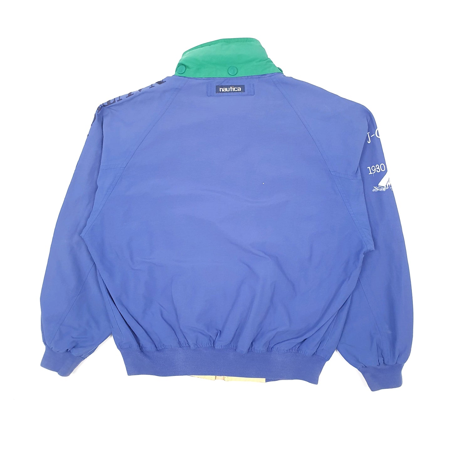 Mens Blue Nautica Challenge J Class Vintage 90s 00s  Coat