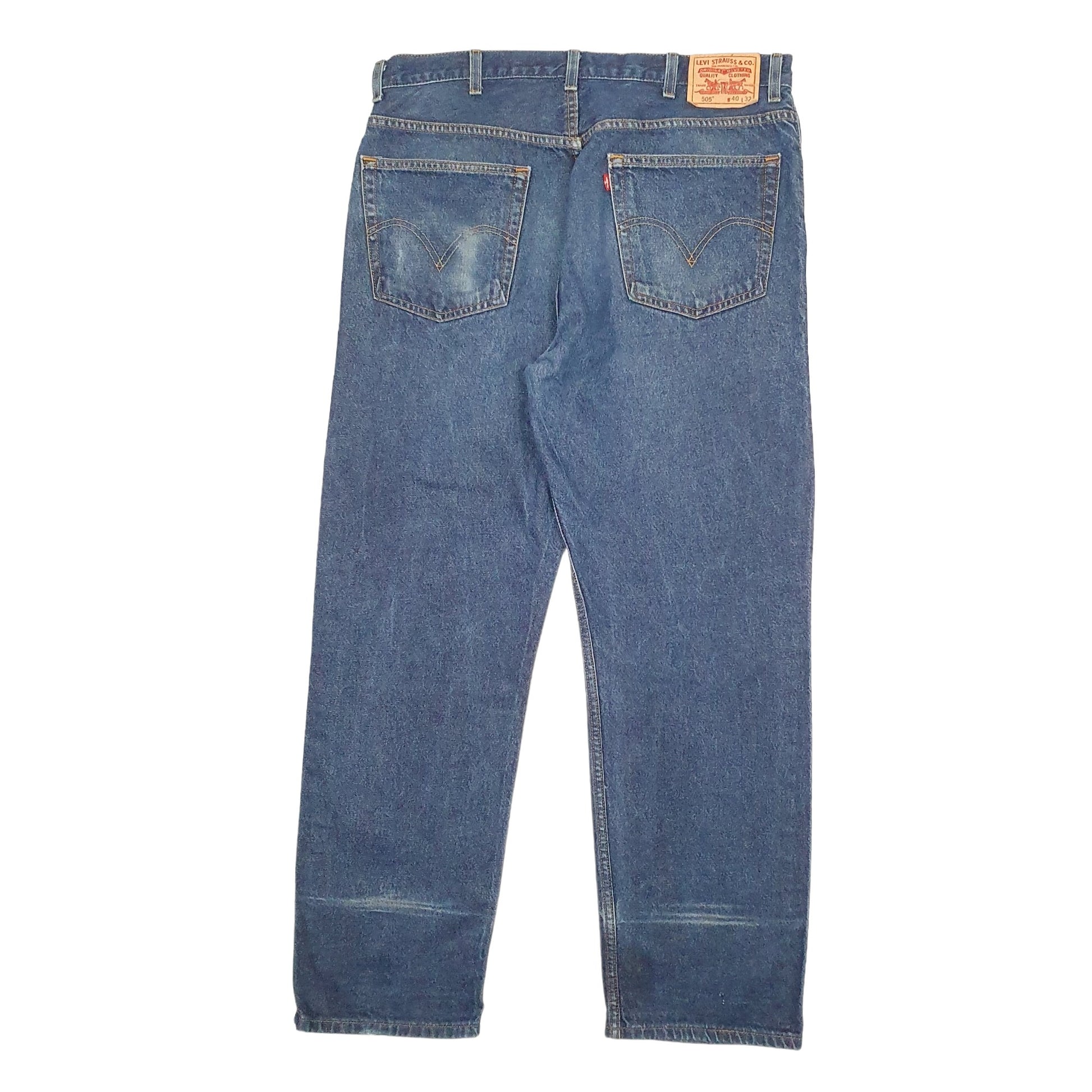 Mens Blue Levis  505 JeansW40 L32