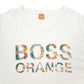 Mens White Hugo Boss  Short Sleeve T Shirt