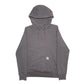 Womens Grey Carhartt Workwear Hoodie Jumper