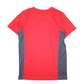 Mens Red Champion Slim Fit Active Workout Short Sleeve T Shirt