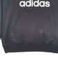 Mens Black Adidas  Full Zip Jumper