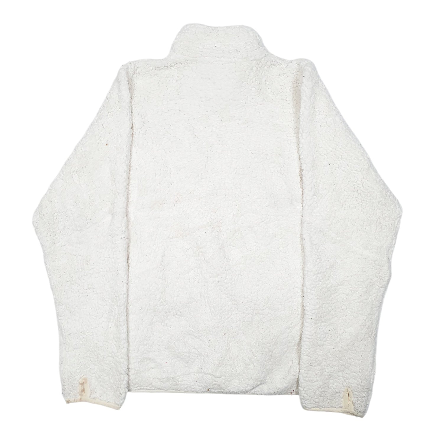 Womens Cream Champion  Full Zip Jumper