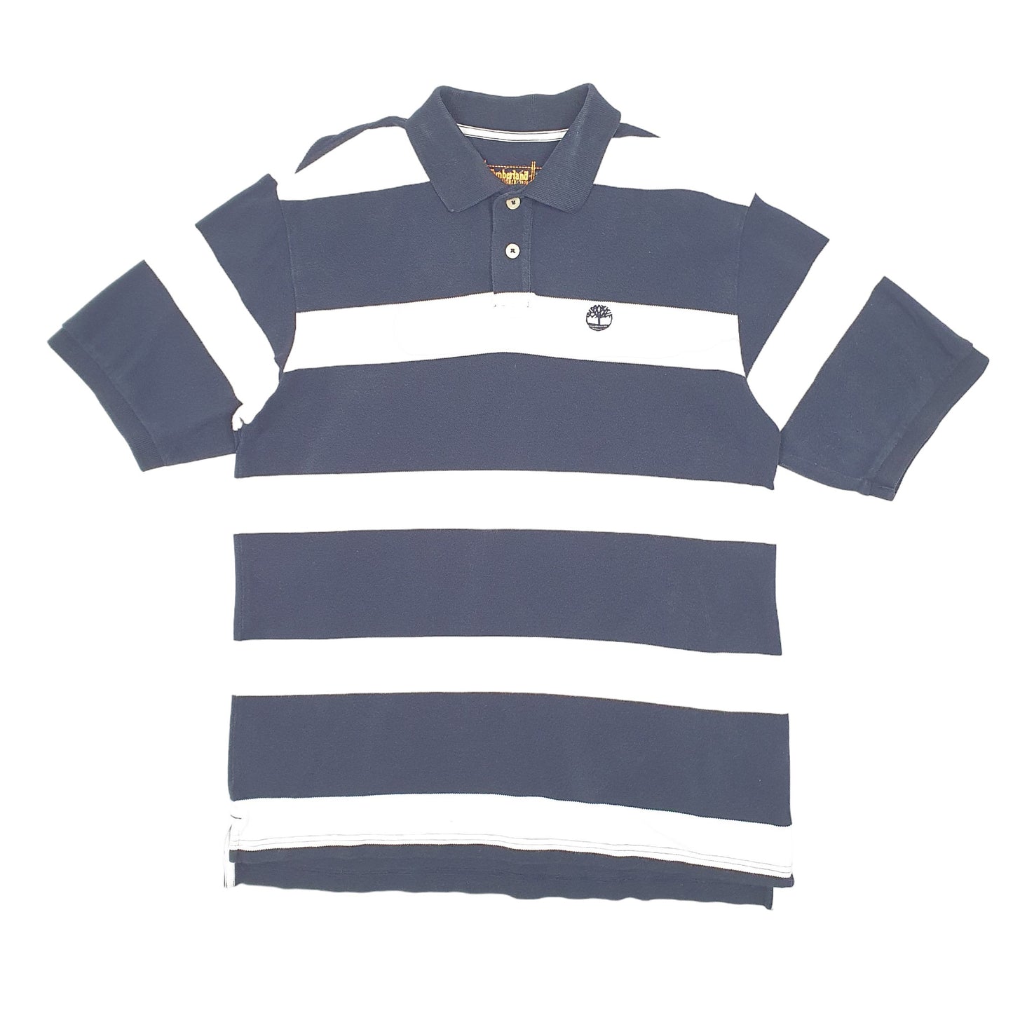 Mens White Timberland  Short Sleeve Polo Shirt