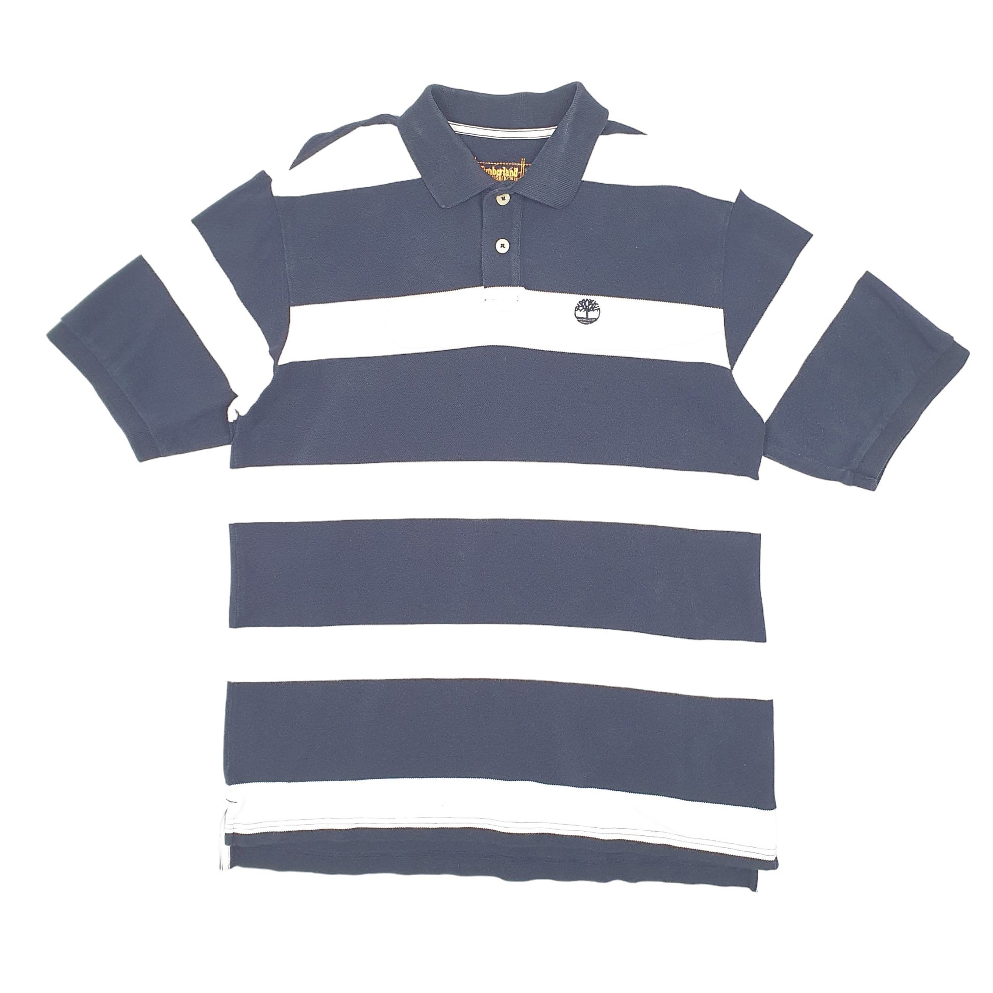 Mens White Timberland  Short Sleeve Polo Shirt