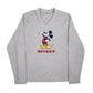 Womens Grey Disney  V Neck Jumper