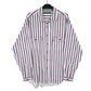 Mens White Levis Vintage Flannel Overshirt Shacket Long Sleeve Shirt