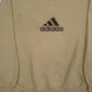 Mens Yellow Adidas Vintage 2000s Crewneck Jumper