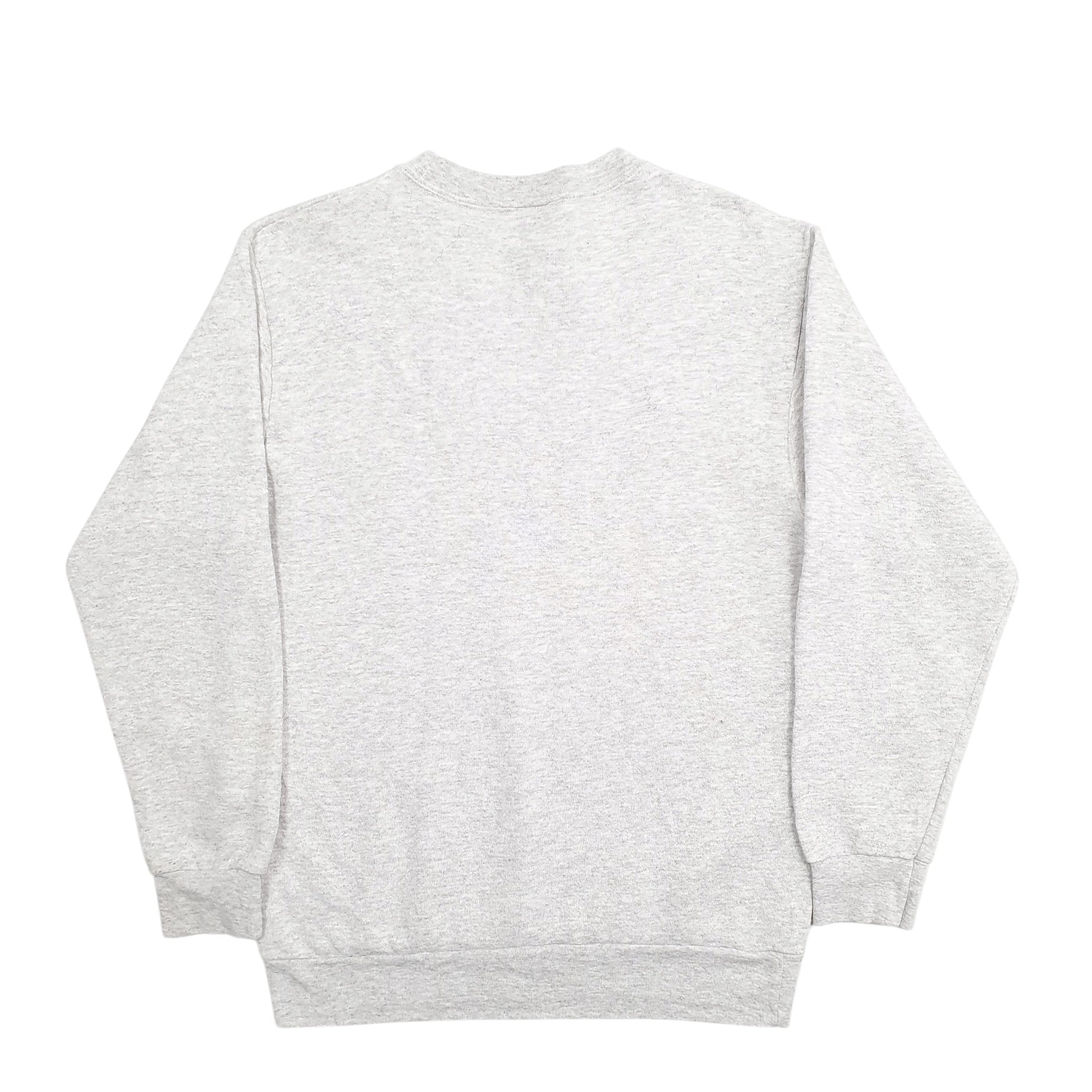 Mens Grey Campbellsville Apparel Company Air Force Spellout Made In USA Vintage 2000's Crewneck Jumper