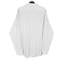 Mens White Lacoste  Long Sleeve Shirt