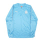 Mens Blue Puma Active Wear Quarter Zip Jumper