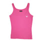 Womens Pink Emporio Armani Vest Short Sleeve T Shirt