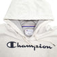 Mens Grey Champion Spellout Hoodie Jumper