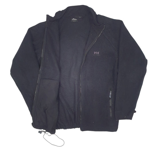 Womens Black Hello Hansen  Full Zip Jumper