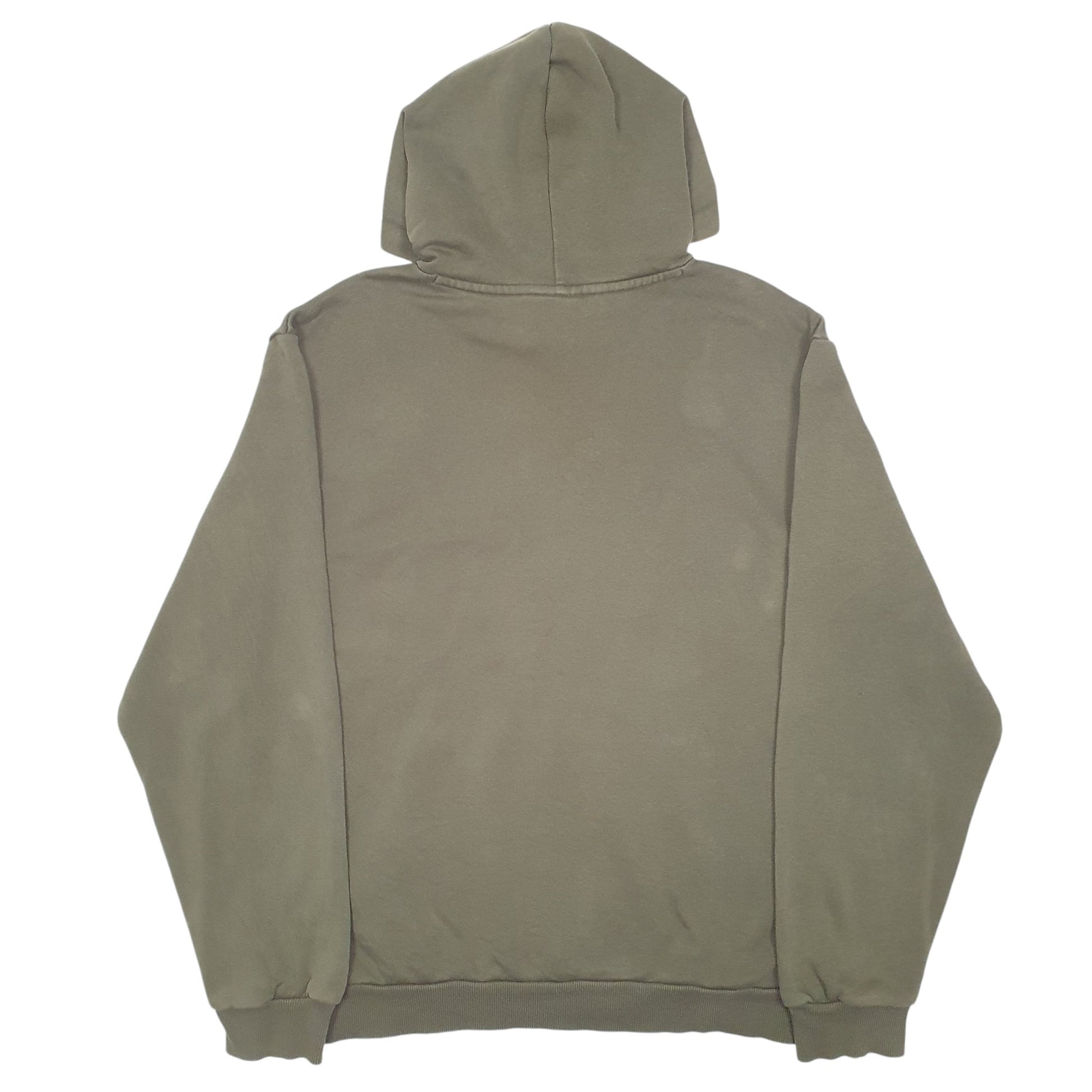 Mens Khaki Puma Spellout Hoodie Jumper