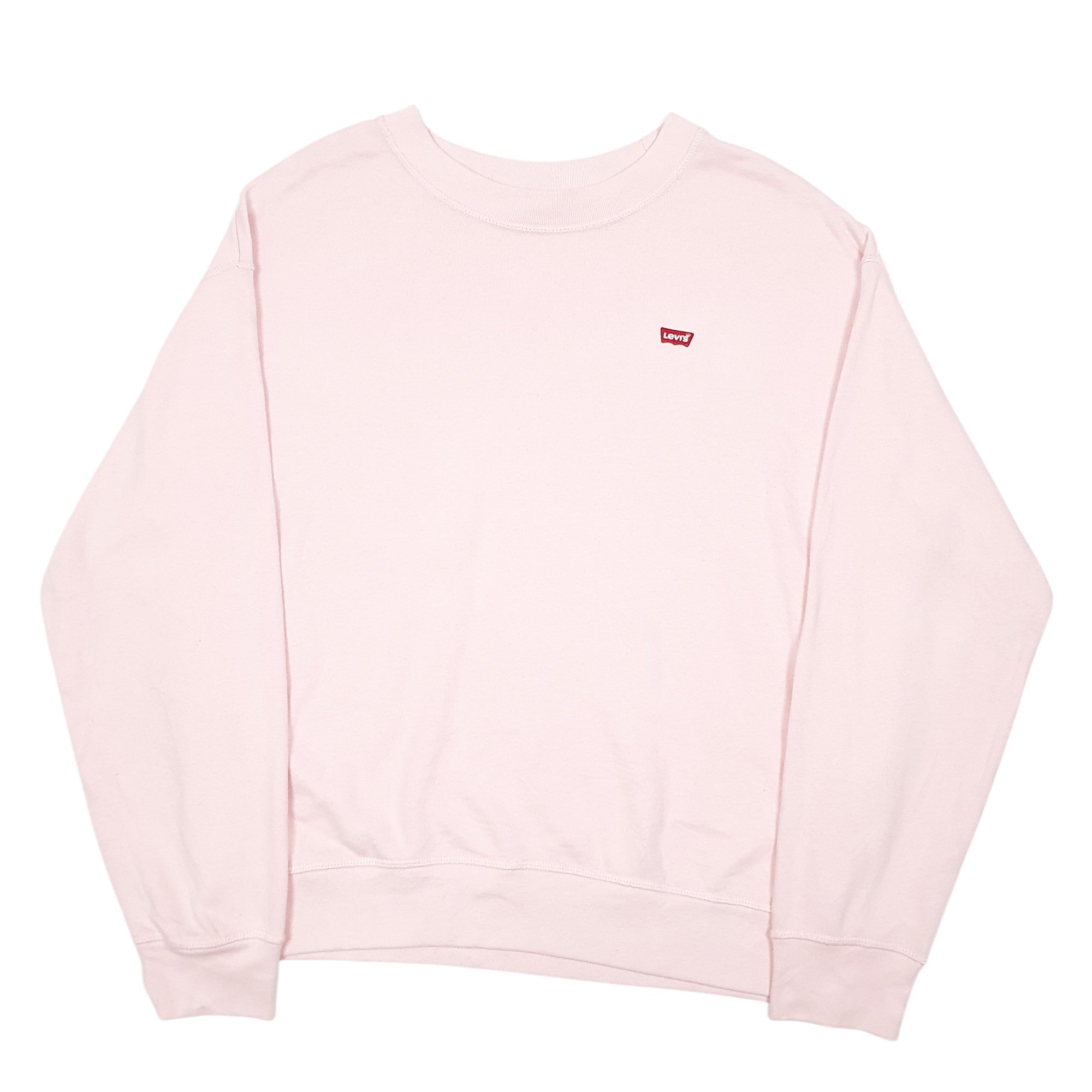 Womens Levis Pink Crewneck Jumper L Bundl Clothing