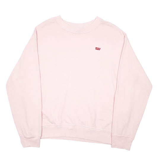 Womens Pink Levis  Crewneck Jumper