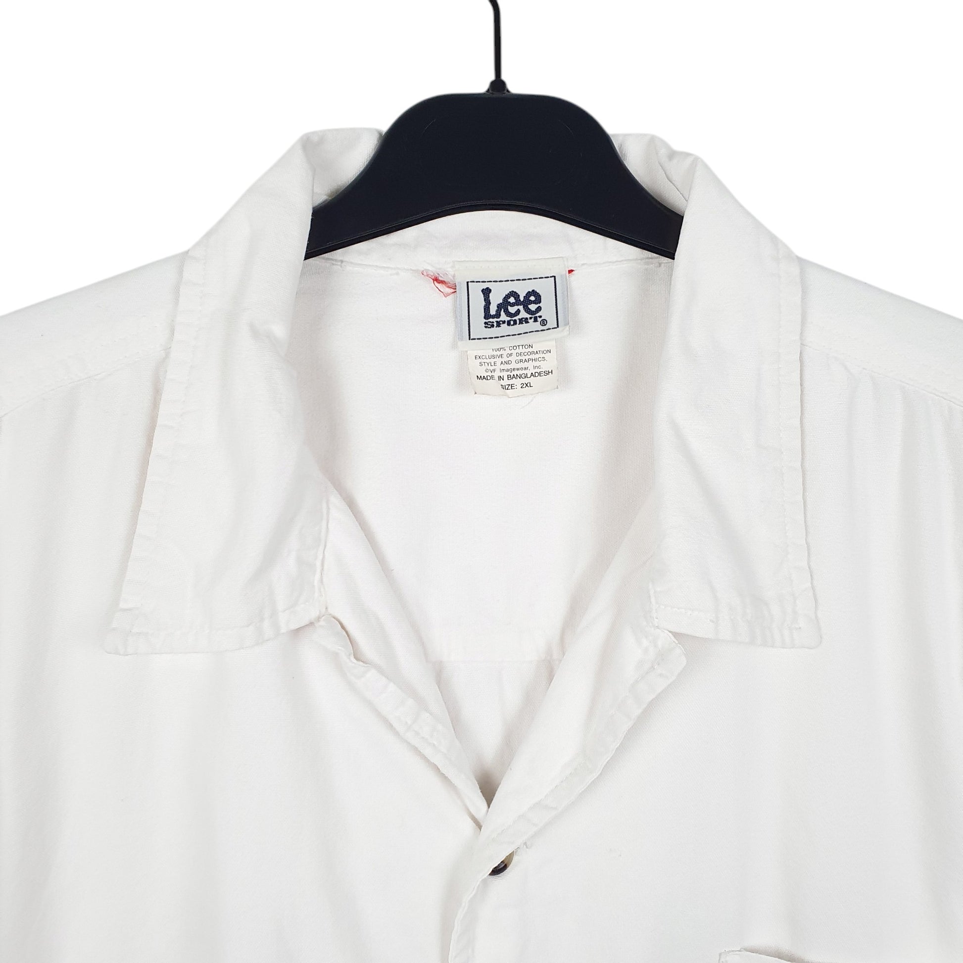 Mens White Lee Sport Seattle mariners Baseball MLB 2005 Short Sleeve Shirt