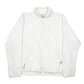 Womens Cream Champion  Full Zip Jumper