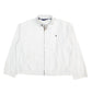Mens White Polo Ralph Lauren Vintage 1990s Bomber Lightweight  Coat