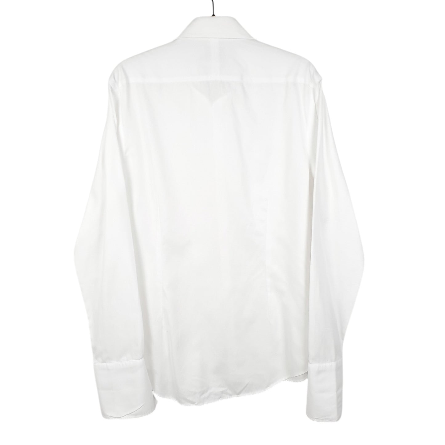 Mens White Moss Extra London Long Sleeve Shirt