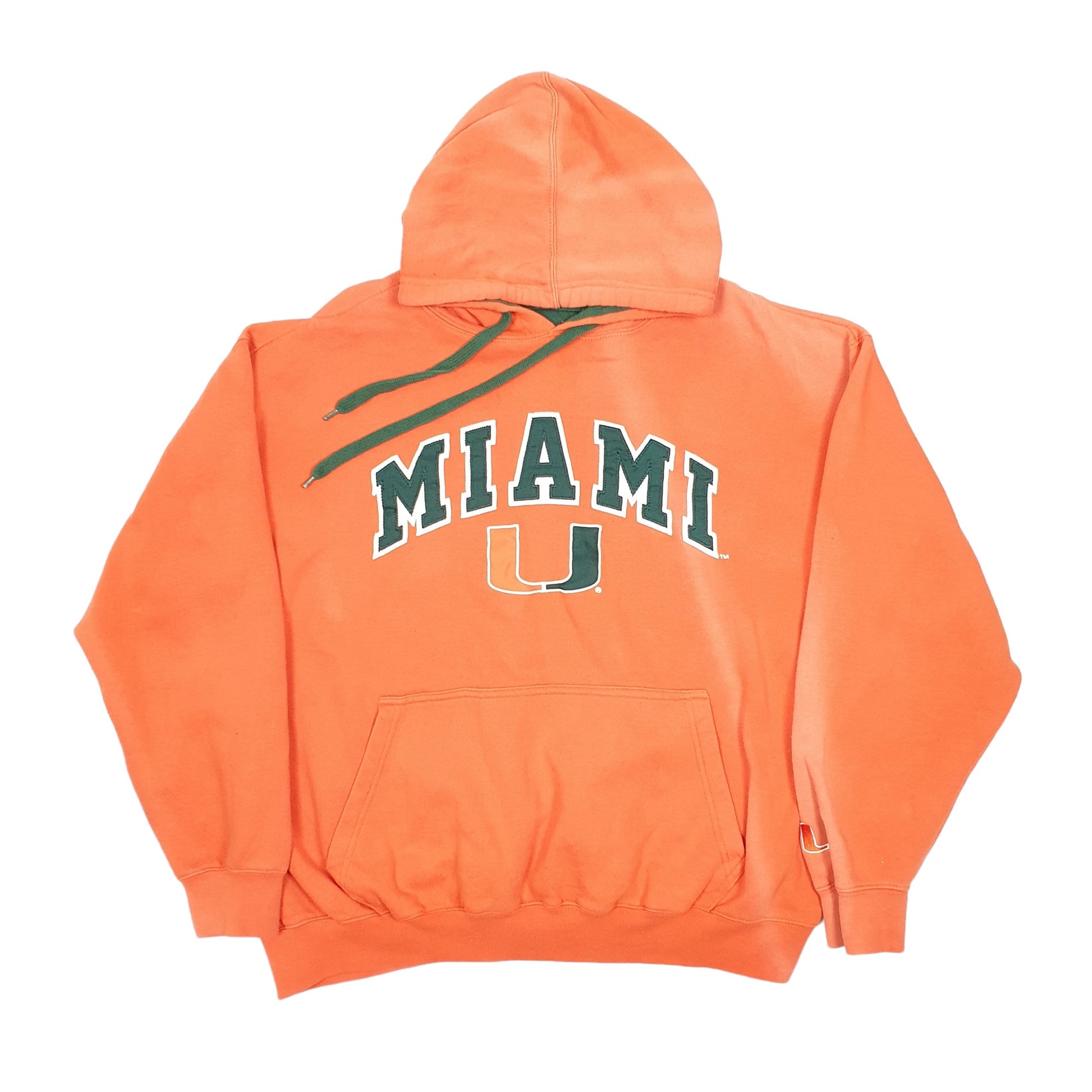 Mens Orange E5 Miami University USA Hoodie Jumper