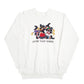 Mens White Unbranded Witches Flight Academy Crewneck Jumper