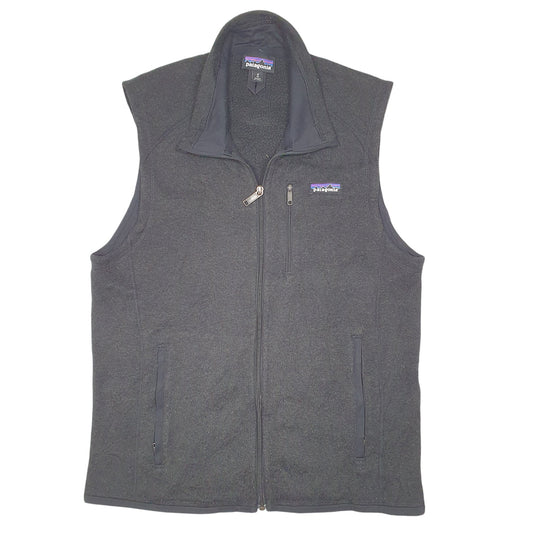 Mens Grey Patagonia Better Sweater Vest Bodywarmer Gilet Jumper