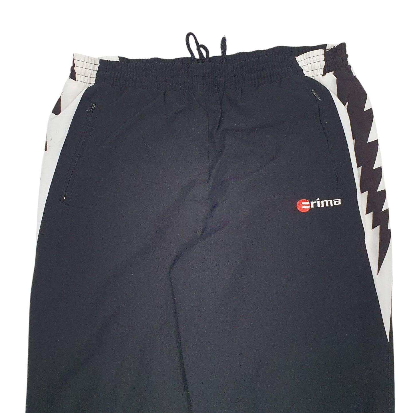 Mens Black Erima  Jogger Trousers