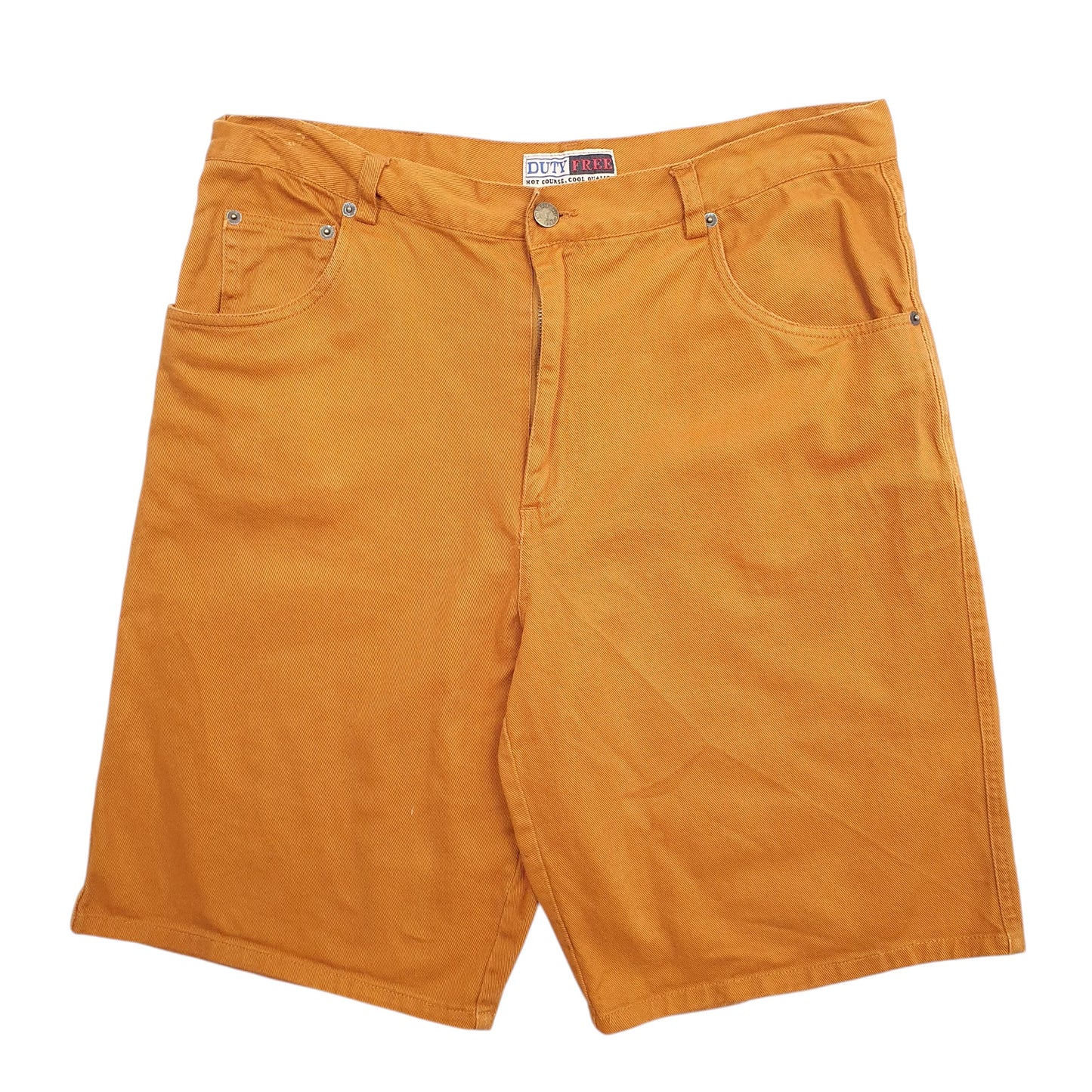 Mens Brown Duty Free  Denim Shorts