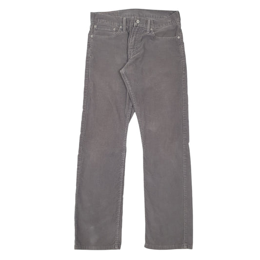 Mens Grey Levis  Corduroy Trousers