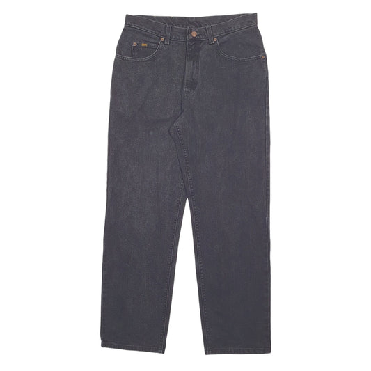 Mens Black Lee Casual JeansW33 L30