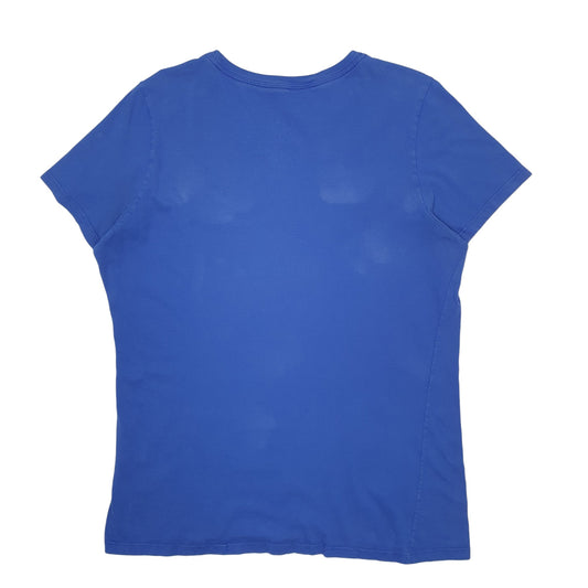 Womens Blue Nike  Short Sleeve T Shirt