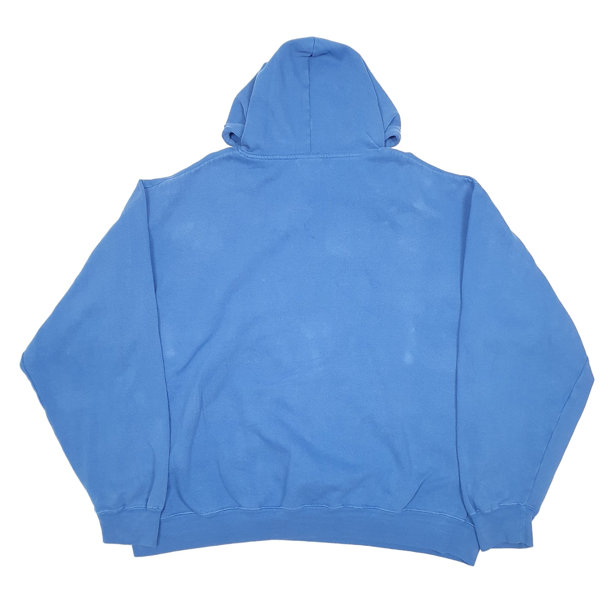 Mens Blue Sport Attack Kansas Jayhawks American Football Hoodie Jumper