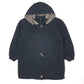Mens Black Fleet Street Windbreaker  Coat