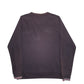 Mens Black Fila Spellout Crewneck Jumper