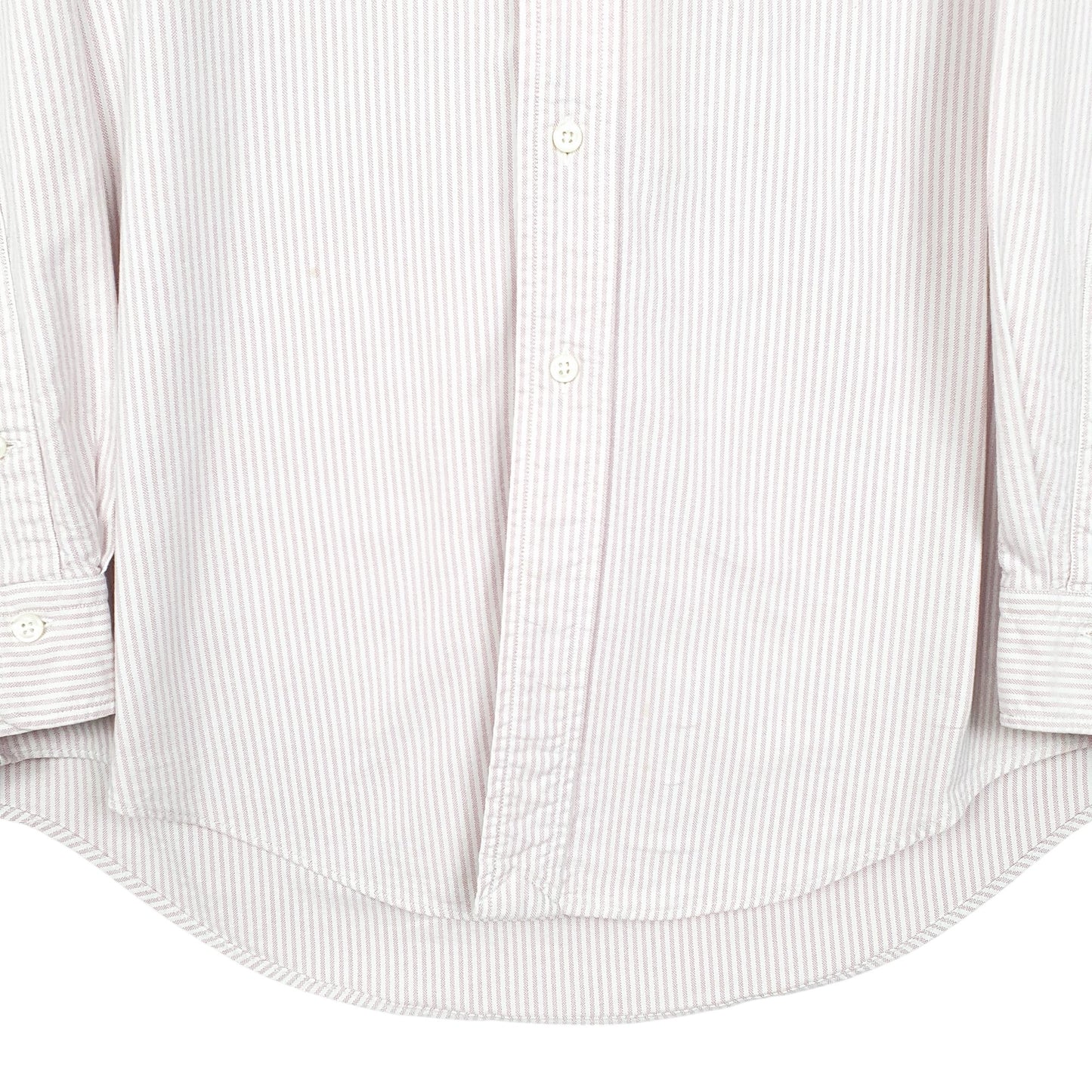 Mens Pink Ralph Lauren Vintage Oxford Made In USA Long Sleeve Shirt