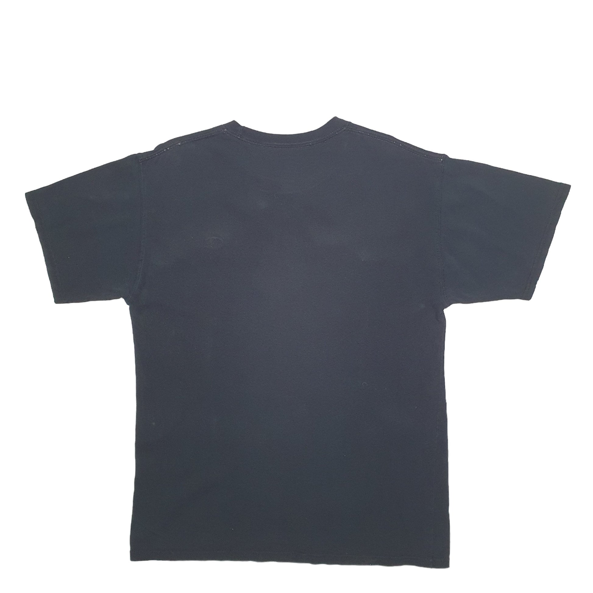 Mens Black Champion  Short Sleeve T Shirt