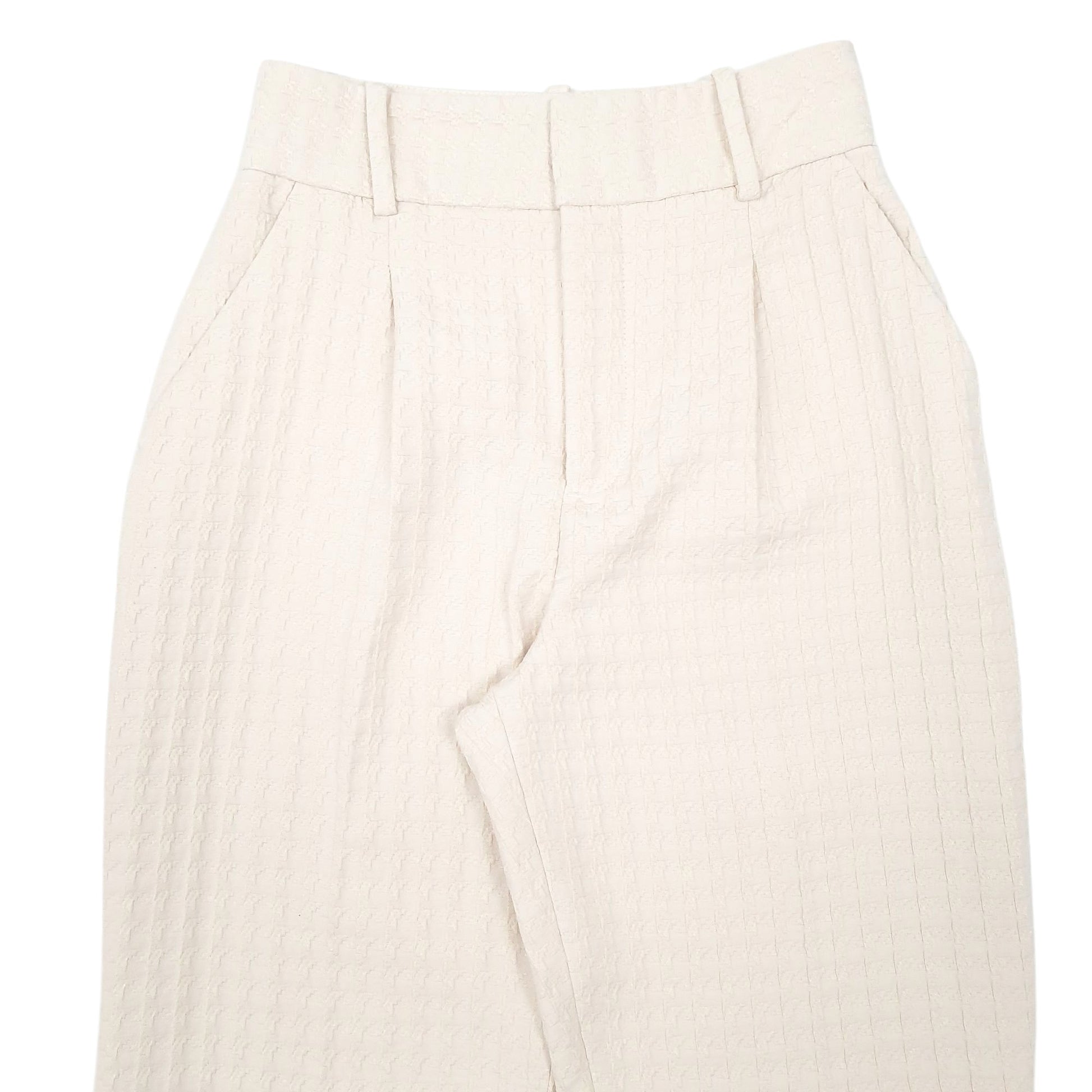 Womens Cream Zara  Chino Trousers