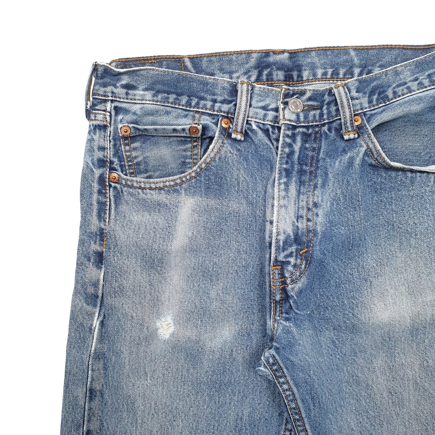 Mens Blue Levis  505 JeansW32 L34