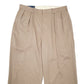 Mens Brown Polo Ralph Lauren Vintage 90s/00s Double Pleated Chino Trousers