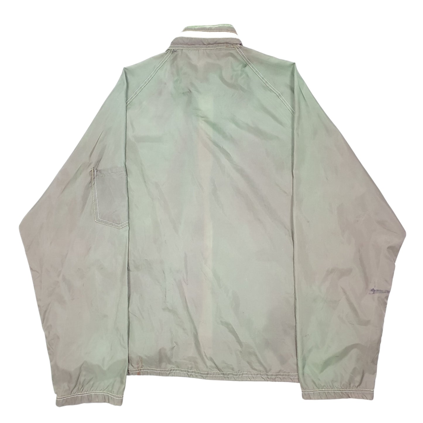 Mens Khaki Brian Liff All Weather Jacket Crewneck Coat