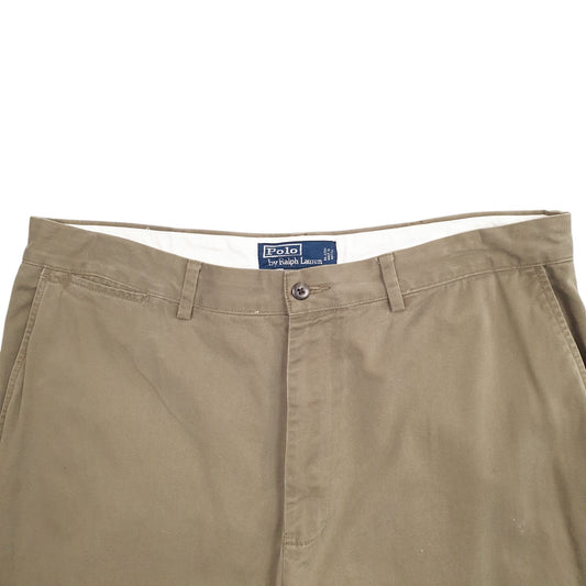 Mens Khaki Polo Ralph Lauren  Chino Trousers