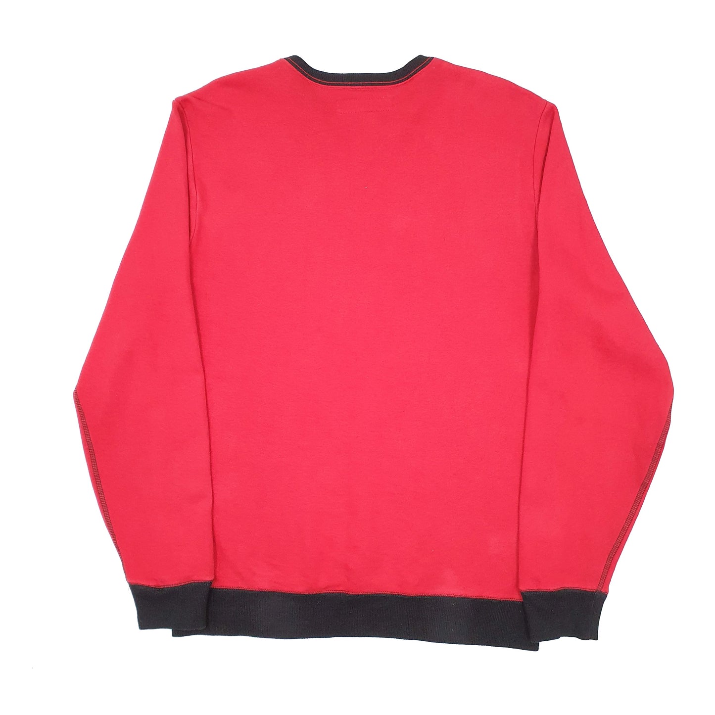 Mens Red Levis Union Made Crewneck Jumper