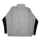 Mens Grey Tommy Hilfiger Vintage 90s Spellout Quarter Zip Jumper