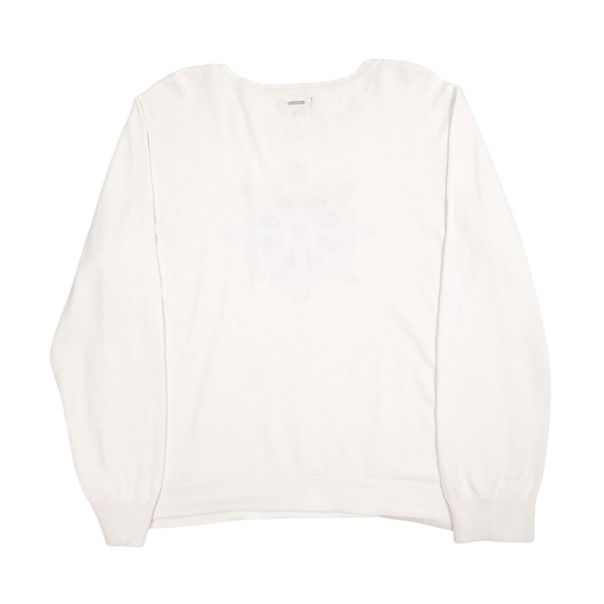 Mens Cream Nautica  Crewneck Jumper