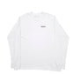Mens Blue Patagonia Spellout Long Sleeve T Shirt