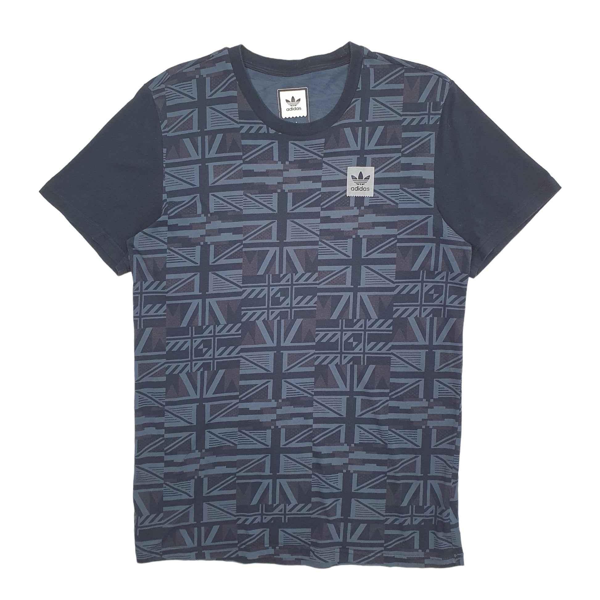 Mens Grey Adidas  Short Sleeve T Shirt