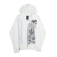 Mens White Billabong  Full Zip Jumper